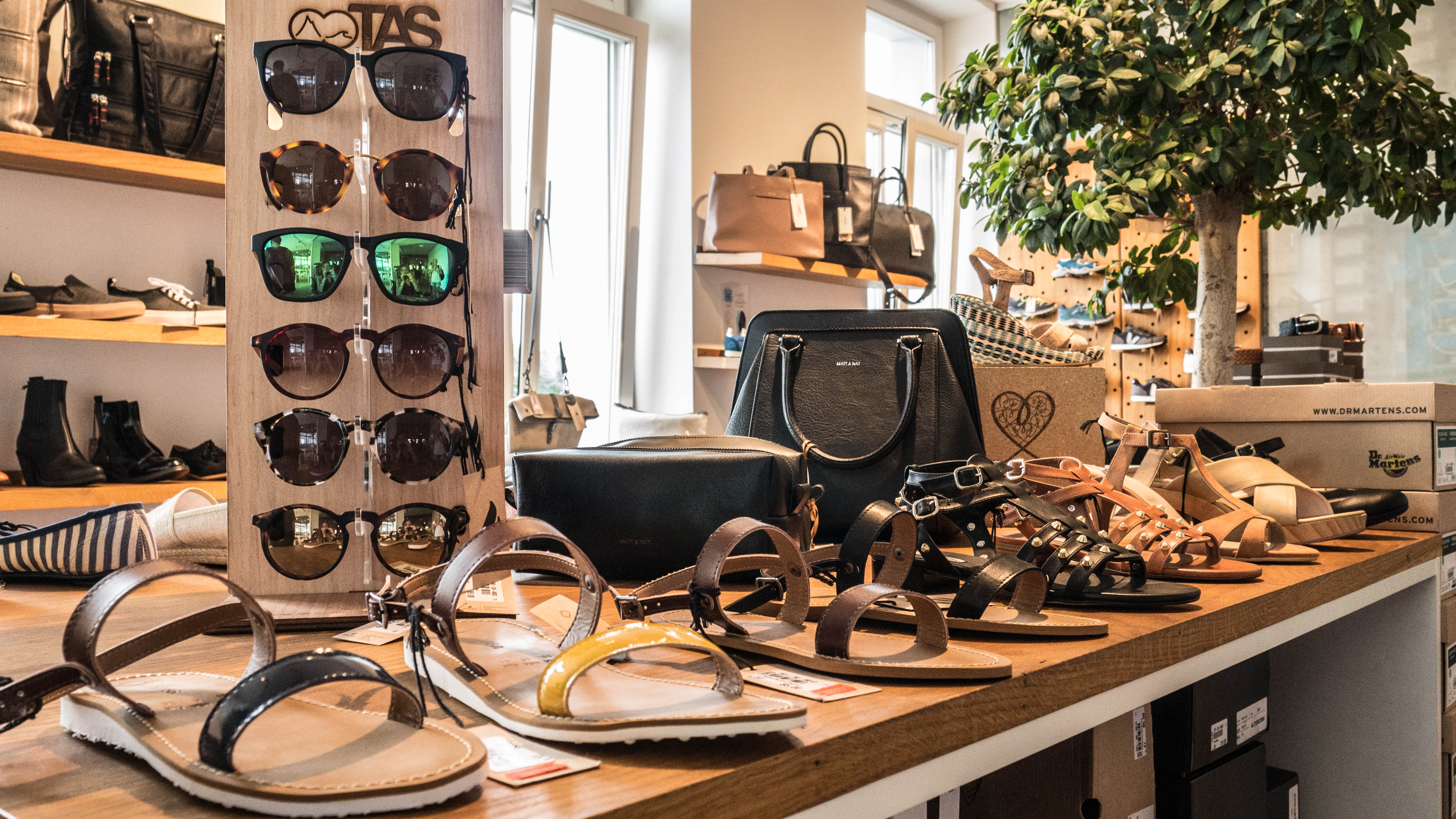 Avesu, chaussures vegan à Berlin.